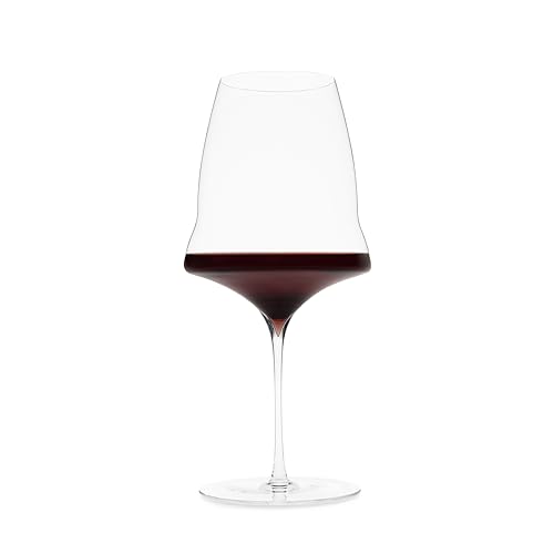 Josephinenhütte - JOSEPHINE No 3 Rouge - Verres à vin rouge - soufflé à la main - Coffret de 1 verre