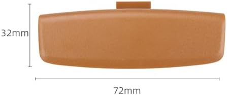 Car Glove Box Handle Cover Lid Lock Toolbox Glove Boxes Cover Switch Glove Box Handle(Brown)