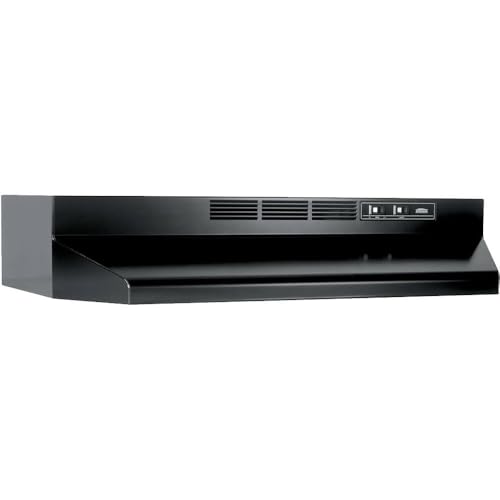 Comparison: Best Range Hoods For Indian Cooking 11 Broan-NuTone 413023 Ductless Range Hood Insert with Light, Exhaust Fan for Under Cabinet, 30-Inch, Black