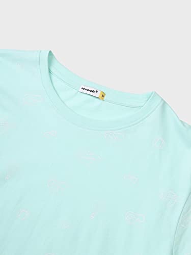 Image of Bewakoof Men's 100% Cotton Solid Regular Fit Half Sleeve Round Neck T-Shirt | Tshirt for Men Cotton| Casual Wear | Street Wear