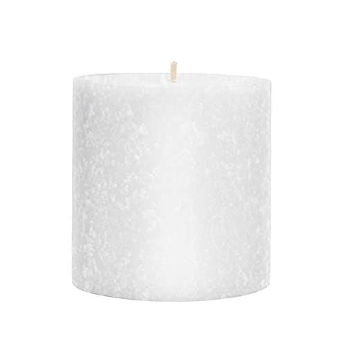 Root Candles Unscented Timberline Pillar Candle, 3-Inch, White