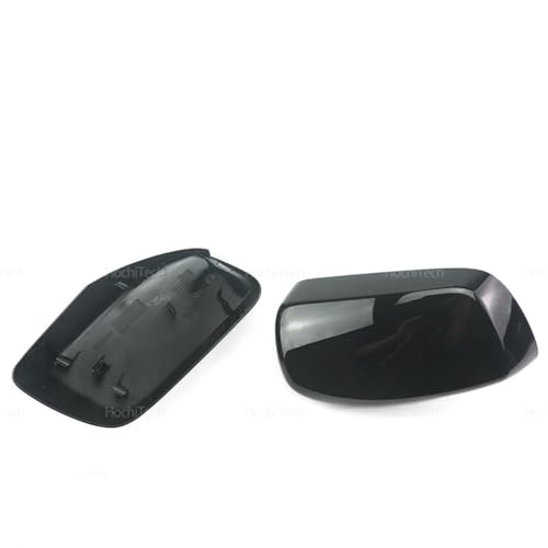 Coques de rétroviseurs latéraux en fibre carbone noire pour Série 5 6 E60 E61 E63 E64