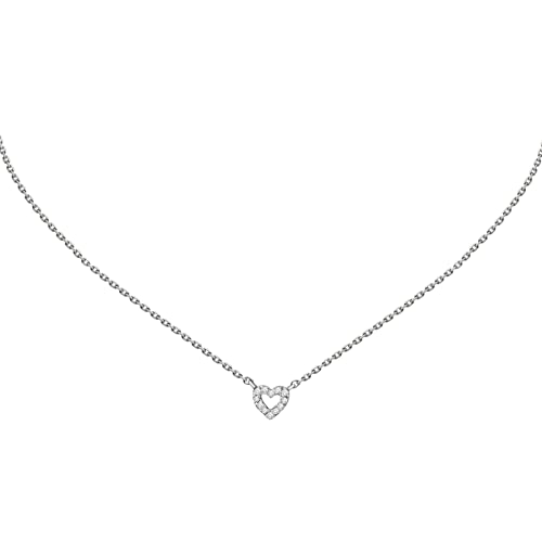 Estella Collection Diamond Heart Pendant