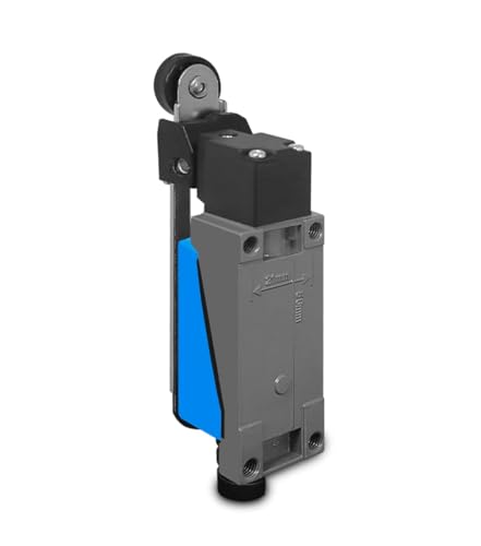 Chave Fim de Curso Metálico 1NA+1NF | ME 8108 Roldana 18mm Ajustável