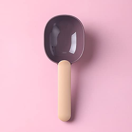 croselyu Cuchara de alimentación para mascotas, cuchara de comida para perros, pala de comida para perros, cuchara de pala de comida para perros, pala de comida para gatos, 2 piezas (rosa) Cover