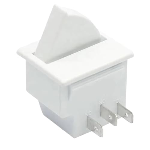 Image of Normal Opening Momentary Push Button Switch For Refrigerator Door, 5A, 125V AC/2.5A, 250V AC