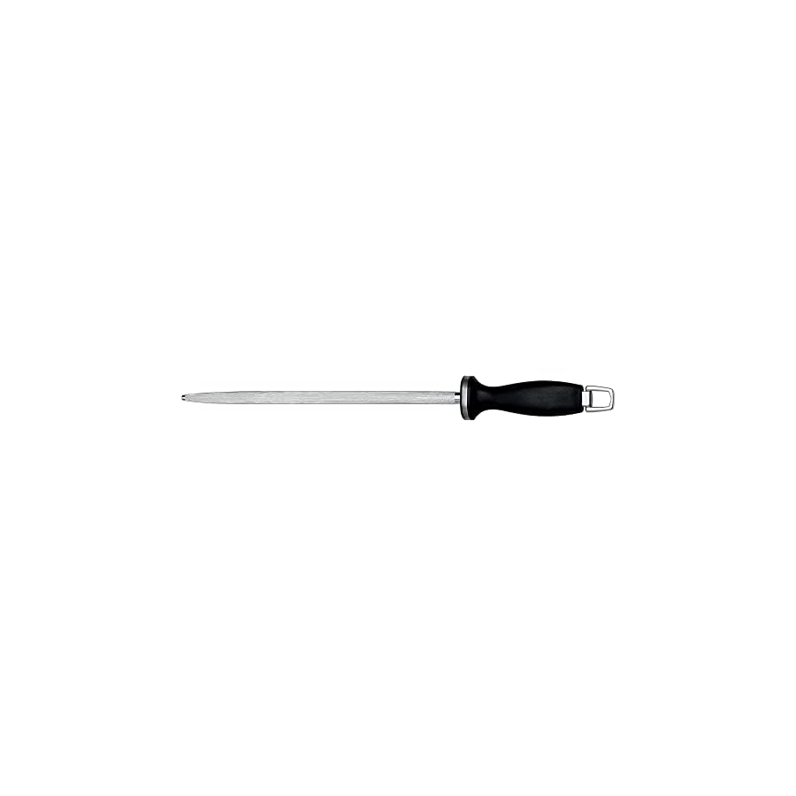 ZWILLING Accessories Sharpening Steel, 10-inch, Black/Stainless Steel