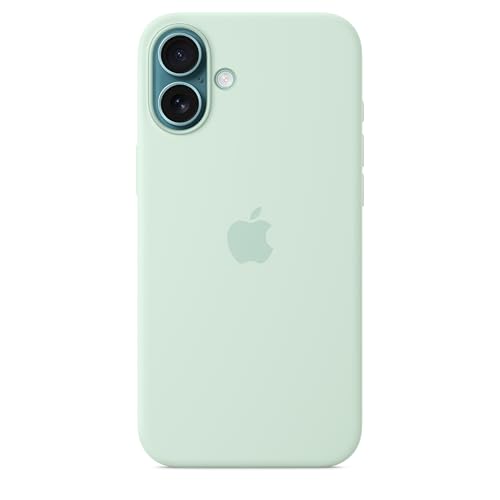 Apple iPhone 16 Plus Silicone Case with MagSafe Aquamarine
