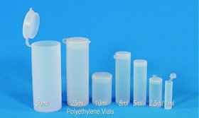 Polyethylene Vial 5 ml, 100/CS