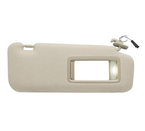 Pare-soleil beige droit pour Mazda CX-9 2010-2015 côté passager