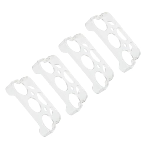 Porta huevos para nevera de plástico Zerodeko apilable pack de 4