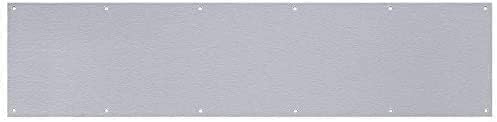 CPG Products - Metal Kick Plate, 8-inch Height, 3/64-inch Thick - Choose The Width for Your Door (Silver/Aluminum, 8 X 28)