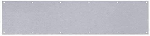 CPG Products - Metal Kick Plate, 8-inch Height, 3/64-inch Thick - Choose The Width for Your Door (Silver/Aluminum, 8' X 30')