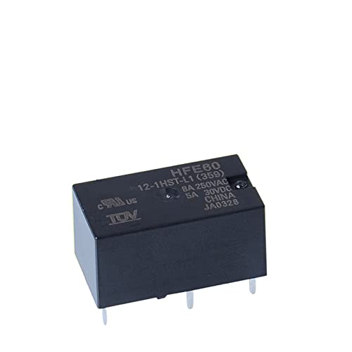 Relais HFE60 8A 250VAC composant électronique bistable 4 pieds 12V