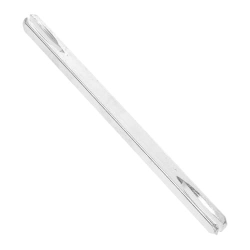DIKACA Barra de Eje de Manilla para Puerta Vintage de Hierro Resistente y Estable Compatible con Pomos Tiradores Negros y Pomos Cerradura para Puertas Correderas Interiores Fácil