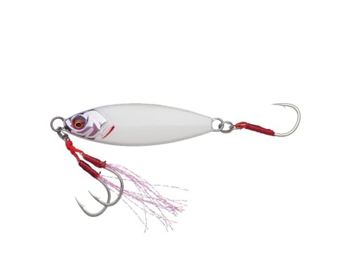 Savage Gear Slow Seeker Jig Leurre de pêche avec action en forme de feuille, hameçons en eau salée ultra pointus, 10 à 60 g, multicolore, leurre plombé,...
