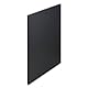 Hama Innenseiten Fotoalbum Scrapbooking (Nachfüllpackung für Fotoseiten, Karton, 250 g/m², 23,3 x 31 cm, perforiert, 25 Blatt), Schwarz