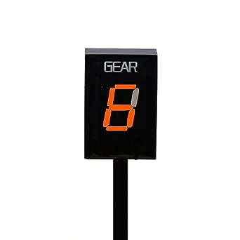 Indicateur De Rapport Engagé ZEMNLO Pour Yamaha FZ8 (2010-2015 Non ABS) – Afficheur Vitesse & Gear LED Moto