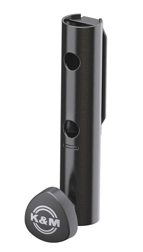 K&M Konig & Meyer �A�_�v�^�[ | �X�^���h�ɊȒP�ɑ����ł���u���b�N�X�s�[�J�[�X�^���h�A�_�v�^�[ | �ϋv���̂���\���b�h�X�`�[���\���̃��C�g�A�_�v�^�[ | �o�b�N�h���b�v�X�^���h�������i | 0.5kg