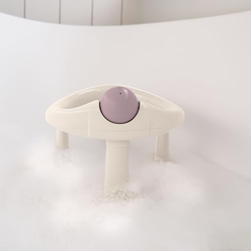 Bebeconfort Drehbarer Badewannensitz, Badewannensitz, Ergonomisch, 6 Monate bis 12 Monate, 0-10 kg, Beige