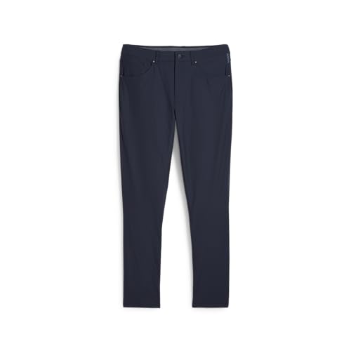 Image of PUMA Mens 101 5 Pocket Athletic Pants Golf Casual - Blue