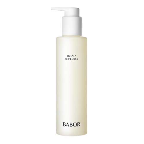 BABOR HY-OL Cleanser Facial Oil Cleanser Gentle Cleansing Oil Removes Make Up & Impurities Safe For Sensitive Skin Promoting Healthy Skin Barrier 6.7 oz
