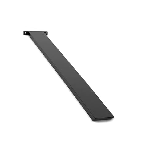 Hidden Island Countertop Support Bracket 1 Pack Black 28 Inch Heavy Duty Granite Countertop Bracket Iron Island Support Brackets for Granite Quartz Wood