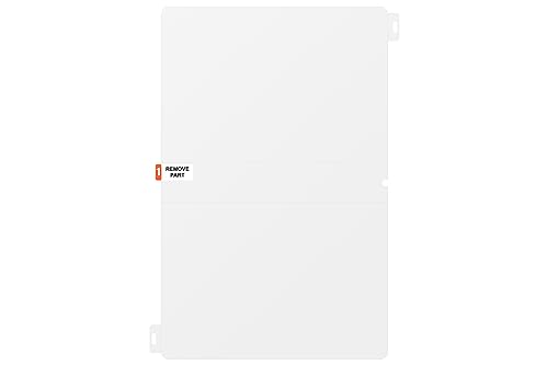 Image of Samsung Tab S9+ RAM 12 GB, ROM 256 GB Expandable, Wi-Fi + 5G Tablet, Gray with S9 Plus Screen Protector, Transparent & S9 Plus Notepaper Screen, White & S9 Plus Book Cover Keyboard, Black