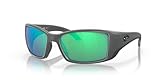 Costa Del Mar BL98OGMGLP Blackfin Sunglass, Matte Gray Green Mirror