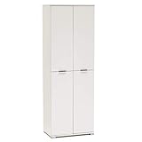 Photo Gallery milani home - armadio 4 ante per soggiorno cucina bagno fatto in italia cm 60x38x174 h Photo Gallery milani home - armadio 4 ante per soggiorno cucina bagno fatto in italia cm 60x38x174 h