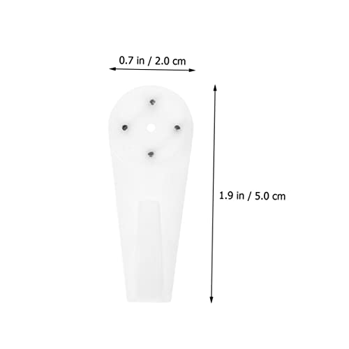 Image of DOITOOL 50pcs Hangers Non-Damage Concrete Hooks for Easy Picture Hanging Various Surfaces No Trace Nails for Home and Office Organization