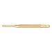 Starrett B565D Brass Drive Pin Punch, 4" Overall Length, 7/8" Pin Length, 5/32" Pin Diameter