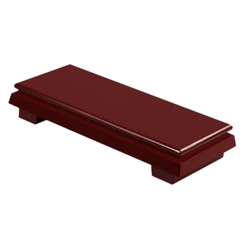 ibasenice Piedistallo per Fioriere Legno Rettangolare Base Espositiva per Vasi e Decorazioni per Piante e Ufficio