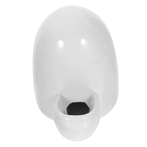 BCOATH White Ceramic Pet Automatic Feeder Water Dispenser for Hamsters Rabbits and Small Animals Self Dispensing Bowl for Easy Feeding and Hydration