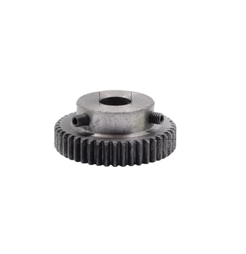 Engrenage convexe M1 55 dents en métal robuste doté d'un trou intérieur de 15mm