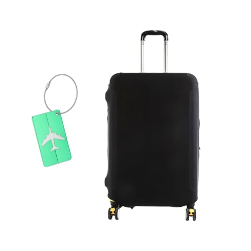 Shengxi Cubierta de Equipaje, Funda de Maleta Elástico Funda Protectora de Maleta de 18-32 Pulgadas Viaje Maleta Funda Protectora Funda de Equipaje con 1 Etiqueta para Equipaje (S:18-20 Inches)