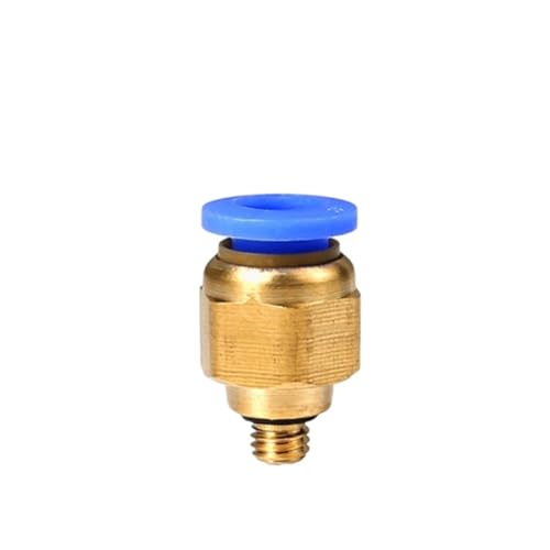 Racor neumático PC 14mm rosca 3/8 evita fugas de aire comprimido 3