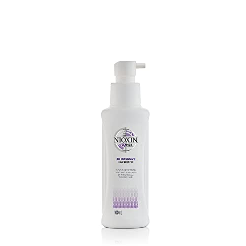 Nioxin 3D Intensive Hair Booster, Cuticle Protection Treatment For Progressed Thinning With Diameter Protection, 3.4 Oz #TOP19