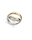 Viceroy | Anillo Mujer Bañado en Dorado Bitono | Talla 16 | 15208A01619