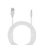 PDEEY Charger Cord Replacement for Bitvae Electric Toothrush D2/S2, C2 Water Flosser, USB DC Charging Cable 5 FT, White