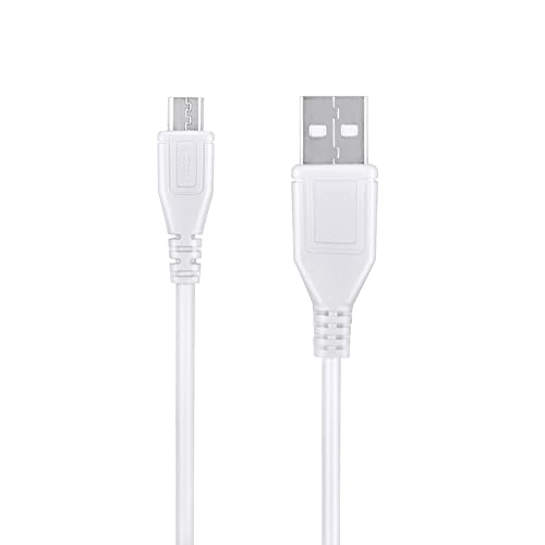 Digipartspower 5ft White for Prestige Rumor Attune Breeze Crystal Encore/LG Connect Ignite Wink Tritan Viper Wine sway/LG Wine II Rumor II Connect 4G Power Cord Charging Sync Data Cable