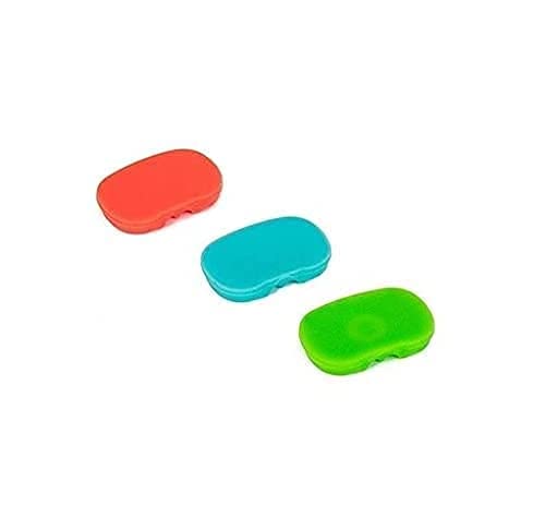 Lot de 3 embouchures plates 3D colorées Cover