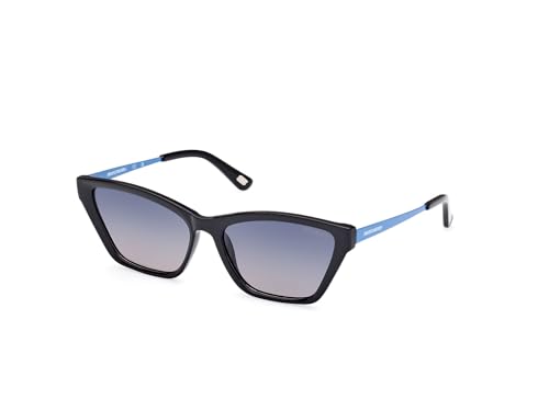 Skechers Se6286 Lunettes de soleil Femme monture violette verres gris