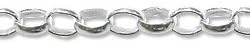 Rolo Link Chain 2.4mm Sterling Silver (Priced per Foot)