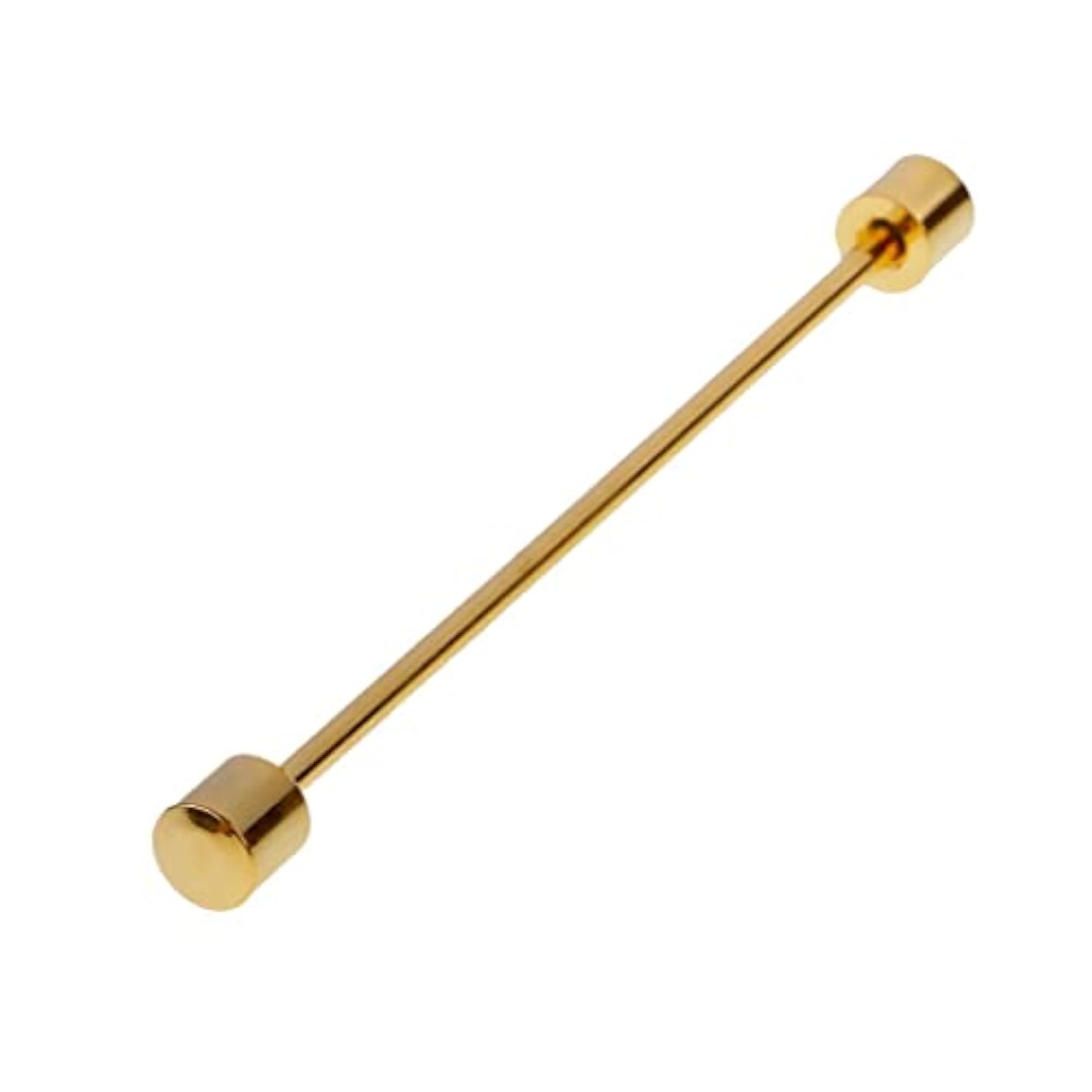 Men's Gift Cylinder Shirt Collar Clip Bar Pin Tie Brooch