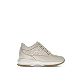 Damen Hogan Interactive Sneakers aus Butterleder HXW00N00010RXQB013 Beige, beige, 39 EU