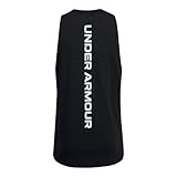 Under Armour Men's UA Baseline Cotton Tank Shirt Black - Image 4