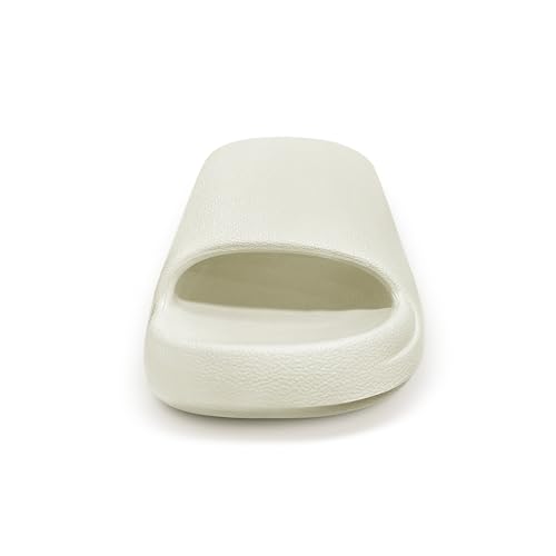 Image of Jerzmy Comfy Slides for Women Men | Extra Soft Pillow House Slippers Pool Shower Shoes | Non Slip Cloud Sandals for Summer Indoor Outdoor Beach