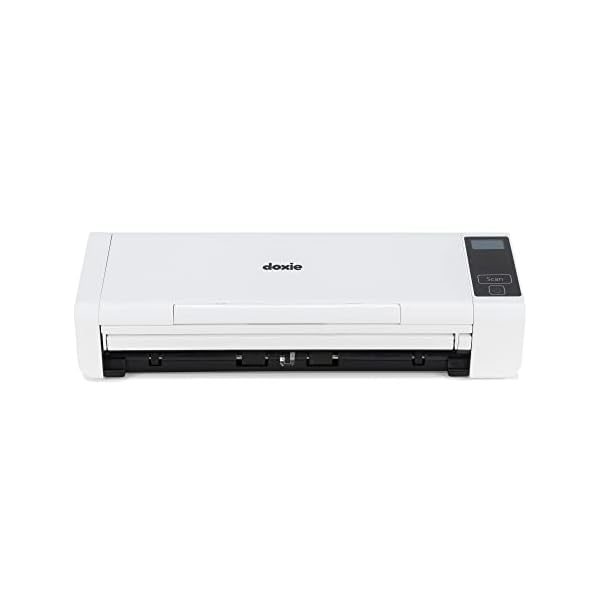 Doxie Pro DX400 – Wired Document Scanner and Receipt Scanner for Home and Office. The Best Desktop Scanner, Small Scanner, Compact Scanner, Duplex Scanner (Two Sided Scanner), for Windows and Mac