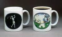 Golf Mug, Grip It & Rip It Female Golfer Mug, Color Changing Mug